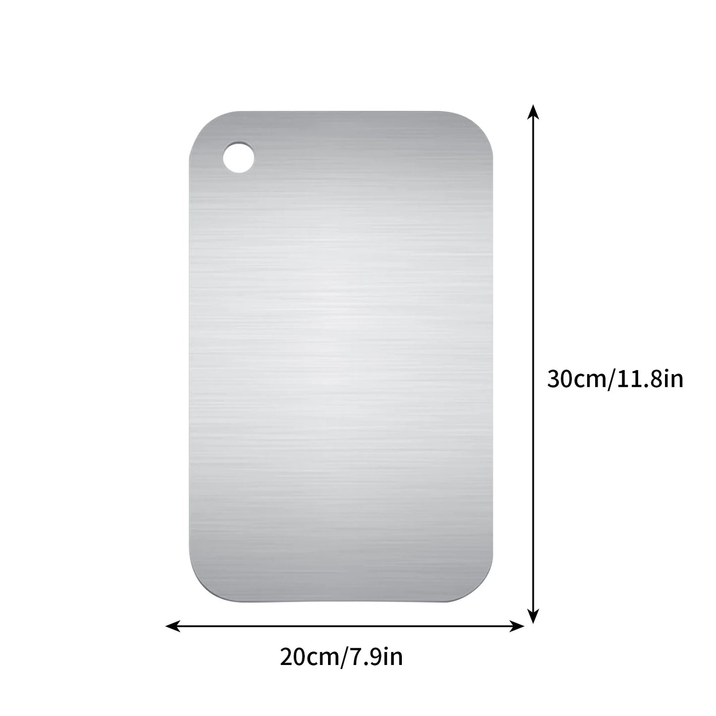 Kitchen Accessories, 1Pc Stainless Steel Chopping Board, Holiday Gifts