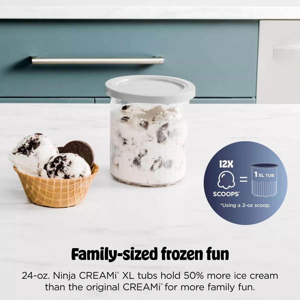Ninja Creami XL Deluxe 11-In-1 Ice Cream and Frozen Treat Maker
