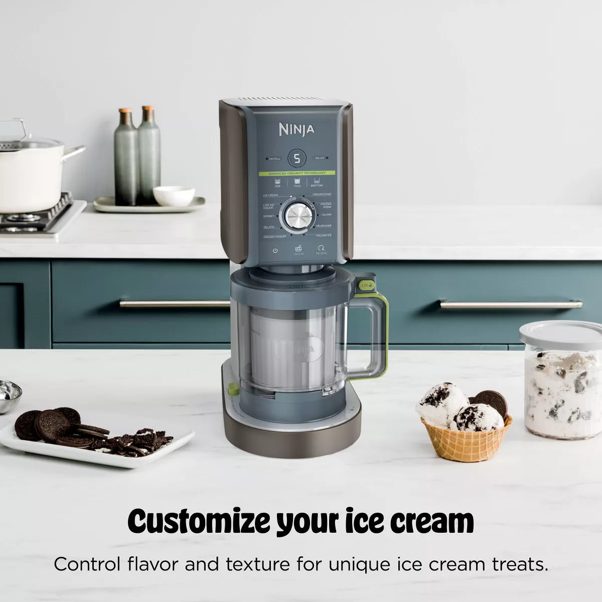 Ninja Creami XL Deluxe 11-In-1 Ice Cream and Frozen Treat Maker