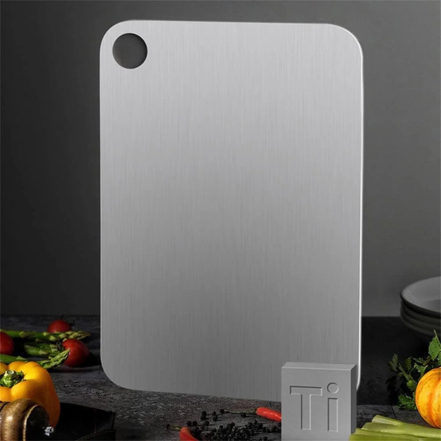 Kitchen Accessories, 1Pc Stainless Steel Chopping Board, Holiday Gifts
