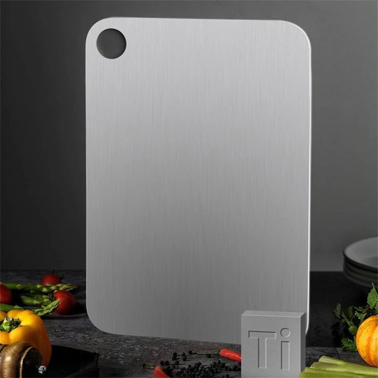 Kitchen Accessories, 1Pc Stainless Steel Chopping Board, Holiday Gifts
