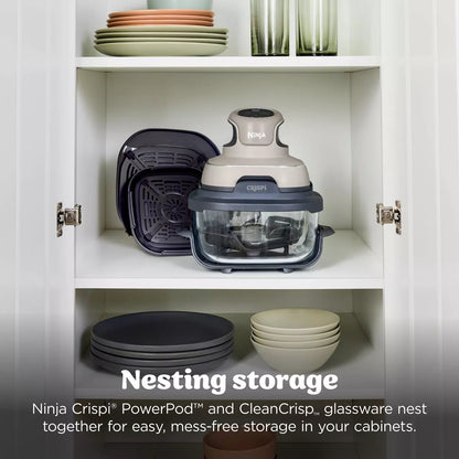 Ninja Crispi 4-In-1 Portable Glass Air Fryer Cooking System