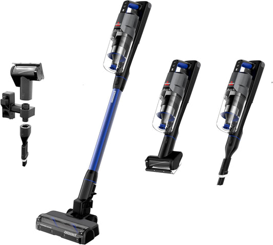 Bissell Powerclean Furfinder 200W Self-Standing Cordless Vacuum, 4052 | Bright Headlights; Wall Mount; Removable Battery; Upholstery Tool; Self-Standing for Easy Storage