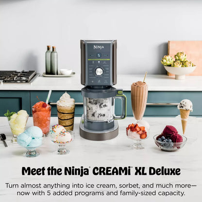 Ninja Creami XL Deluxe 11-In-1 Ice Cream and Frozen Treat Maker