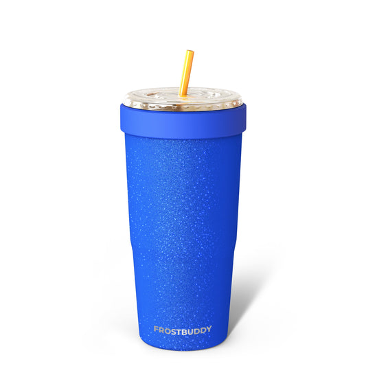 Togo Buddy | 30 Oz Stainless Steel Vacuum Insulated Tumbler | to Go Coffee Cup – Reusable, Iced Coffee Cups, Travel Mug, Thermal Cup for Hot & Cold Drinks, Dunkin Cup (Royal Glitz)