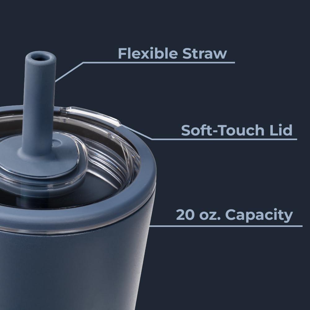 Everyday Tumbler 20 Oz, Ceramic-Lined Straw Cup, Cascade